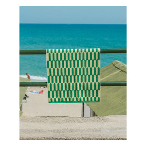 Tarta Gelatina - Toalla de playa Paseo | Verde