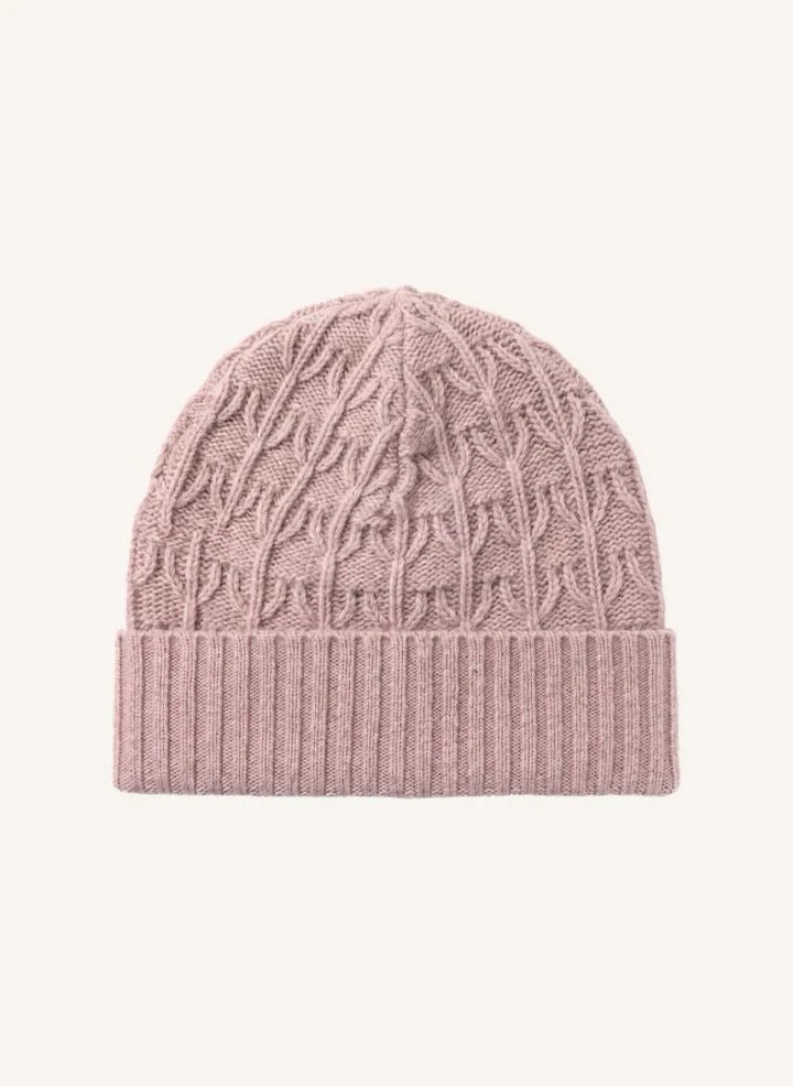 Hundred Pieces - Gorra de lana Merinos Sierra | Rosa