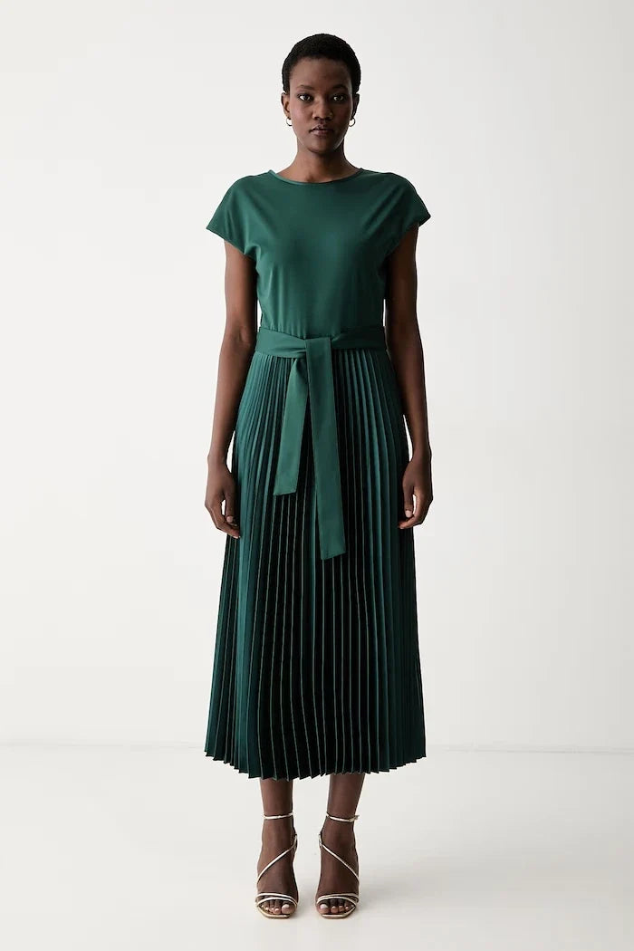 Weekend Max Mara Vestido Acampanado de Lyocell WKDGELA