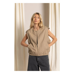 Smallable Woman - Savannah Chaleco sin Mangas | Beige