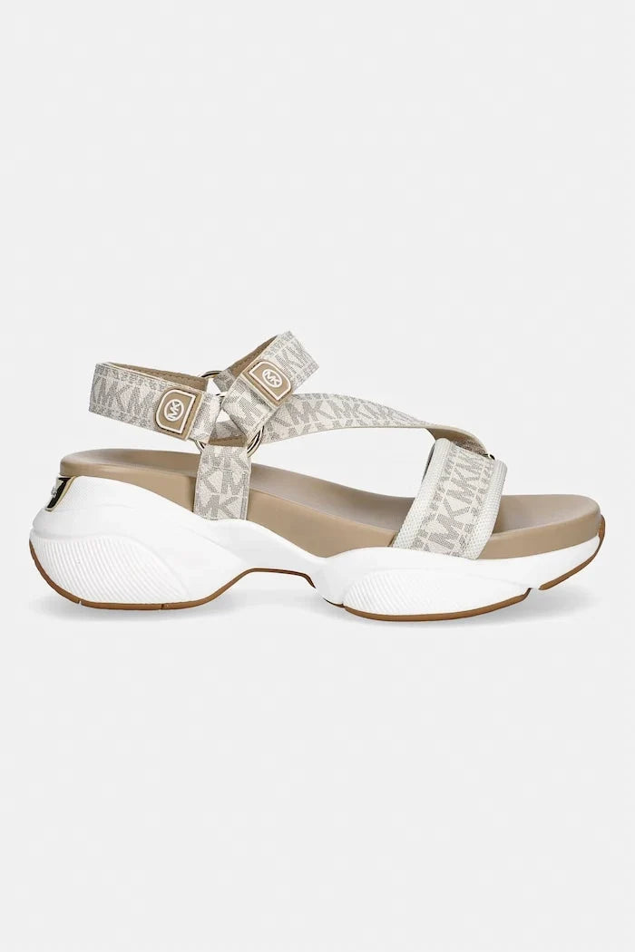 Sandalia Bowie de mujer MICHAEL Michael Kors con plataforma inclinada