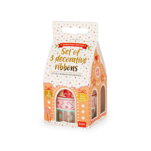 Legami - Set de Tres Cintas Decorativas - Casa de Jengibre
