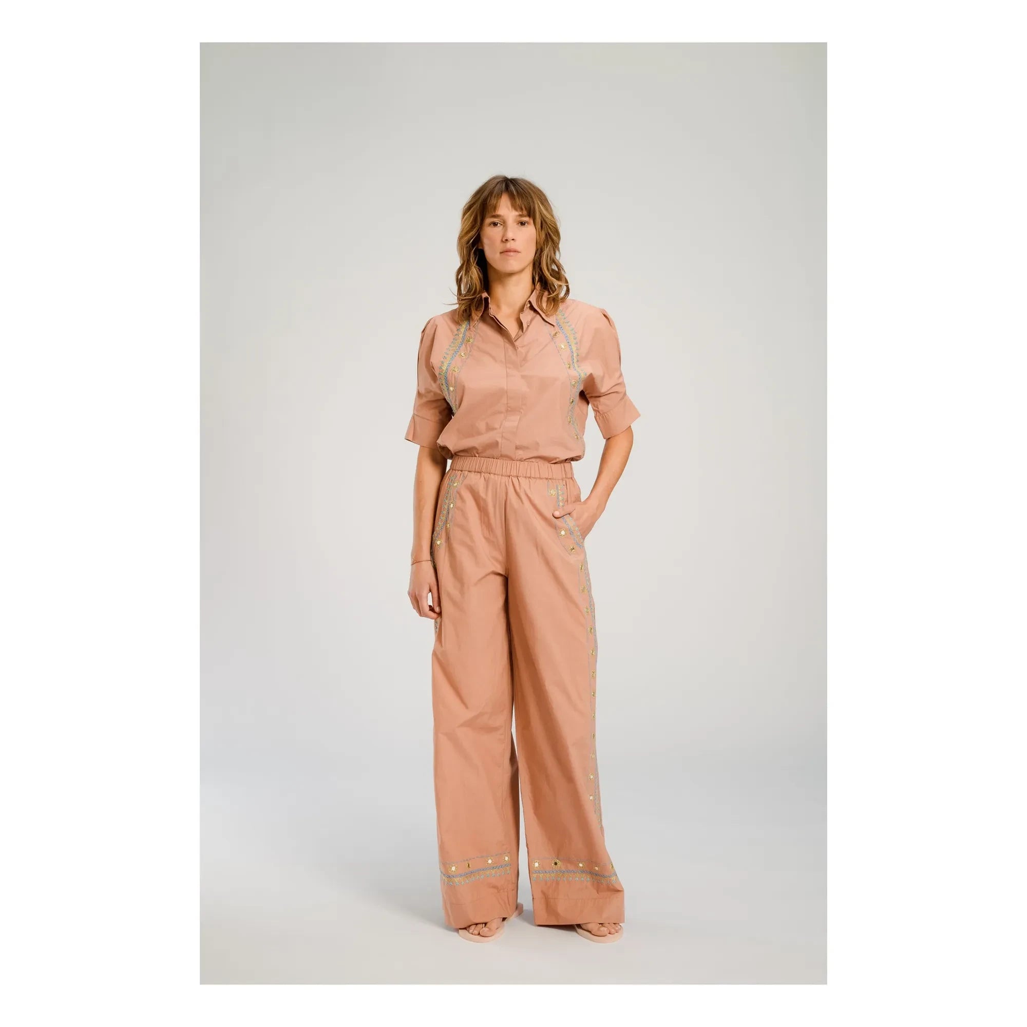 Virginie de Vinster - Pantalones Los Angeles | Beige