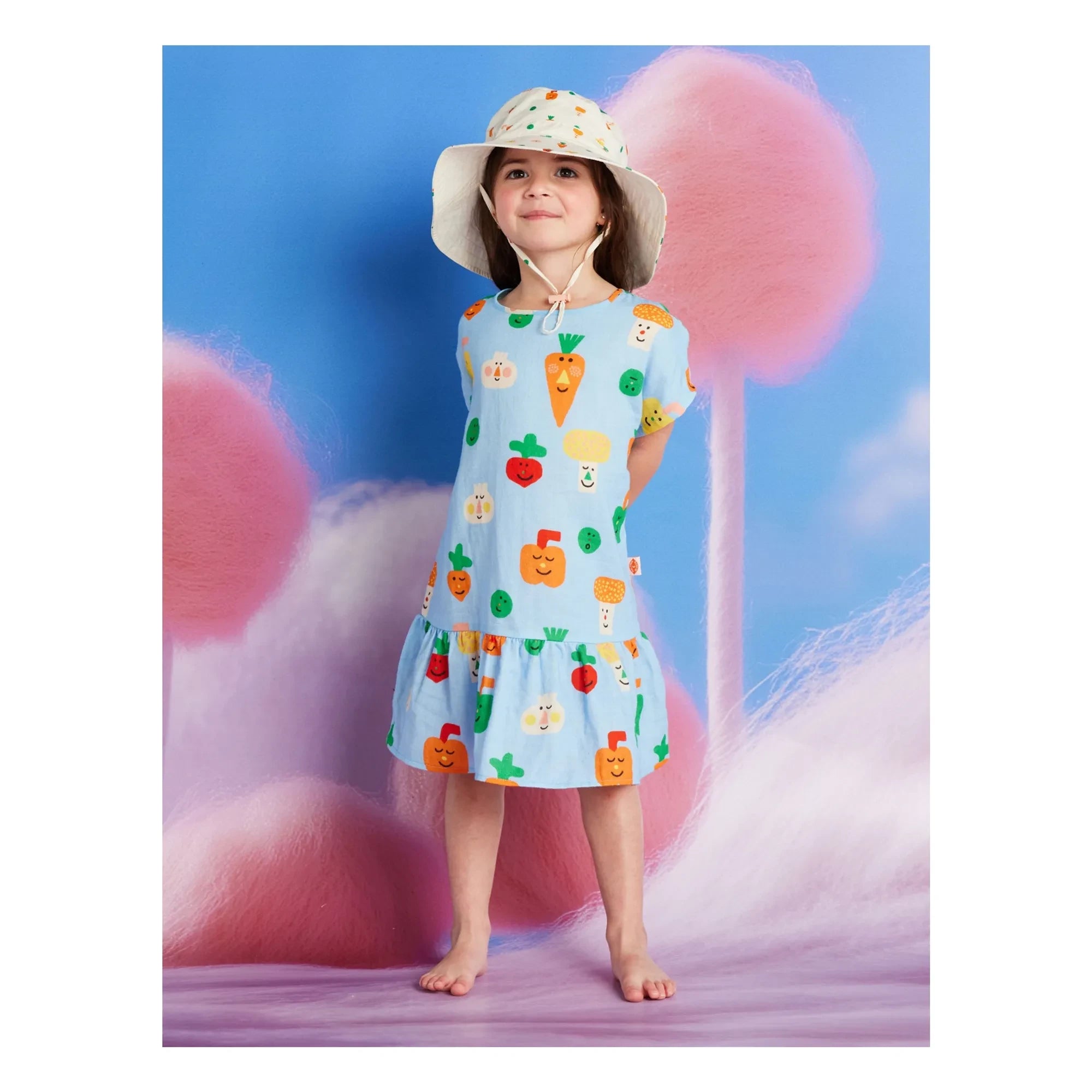 Halcyon Nights - Azul claro | Vestido vegetal
