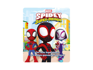 Tonies - Alemán Spidey y Sus Super Amigos - El Súper Pulpo de Doc Ock y 3 otras emocionantes aventuras - Marvel Spidey y Sus Asombrosos Amigos
