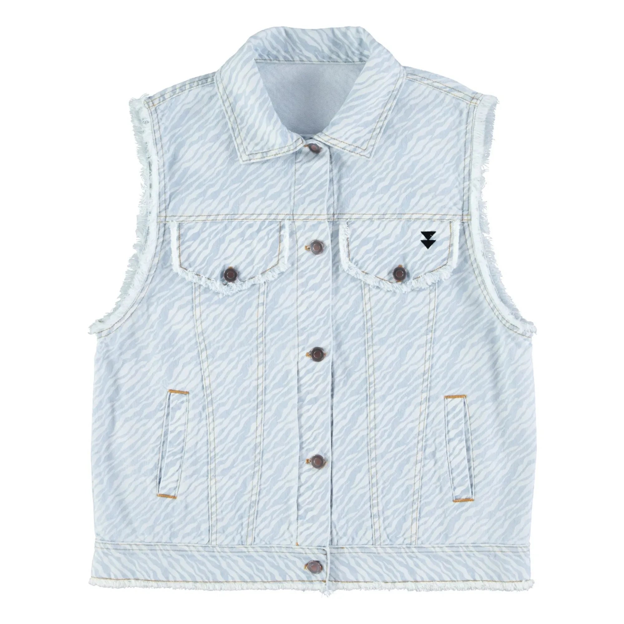 Sisters Department - Chaleco sin mangas | Azul denim