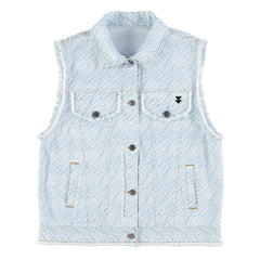 Sisters Department - Chaleco sin mangas | Azul denim