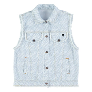Sisters Department - Chaleco sin mangas | Azul denim