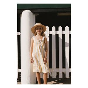 Tinycottons - Vestido Rayado | Amarillo
