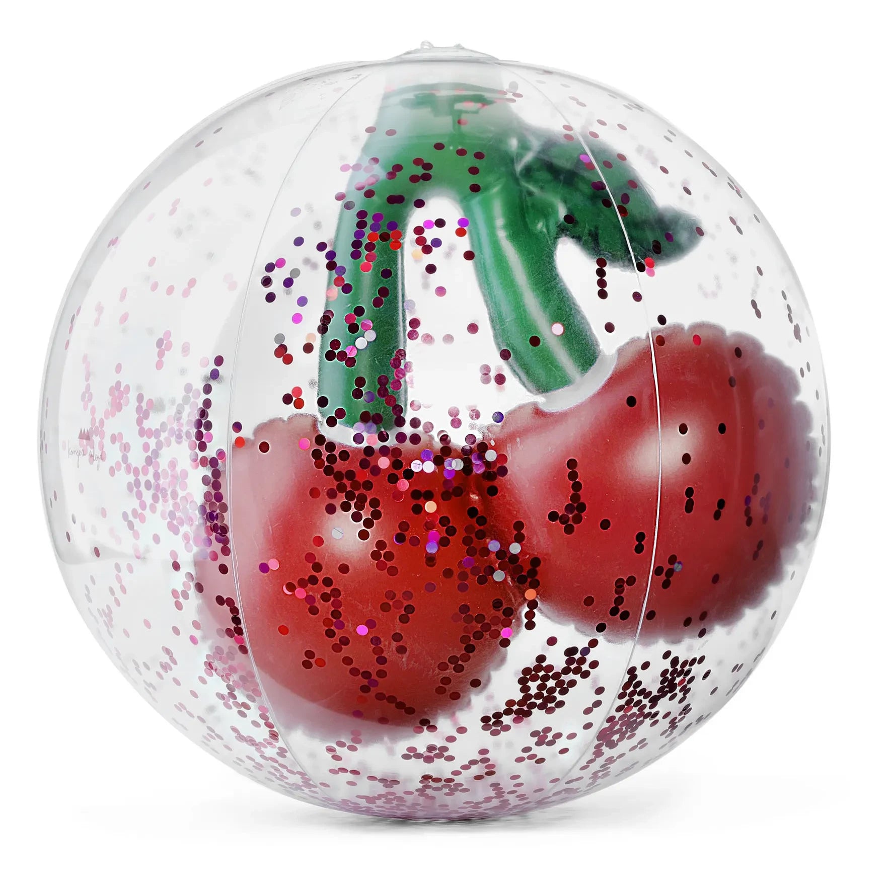 Konges Sløjd - Pelota hinchable de cerezas | Rojo