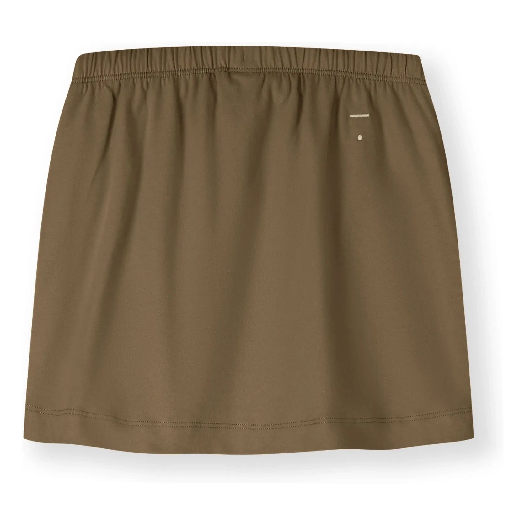 Gray Label - Falda de algodón orgánico | Marrón caqui