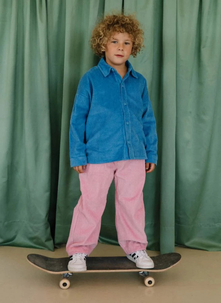 We Are Kids - Elia Kadife Pantolon | Pembe