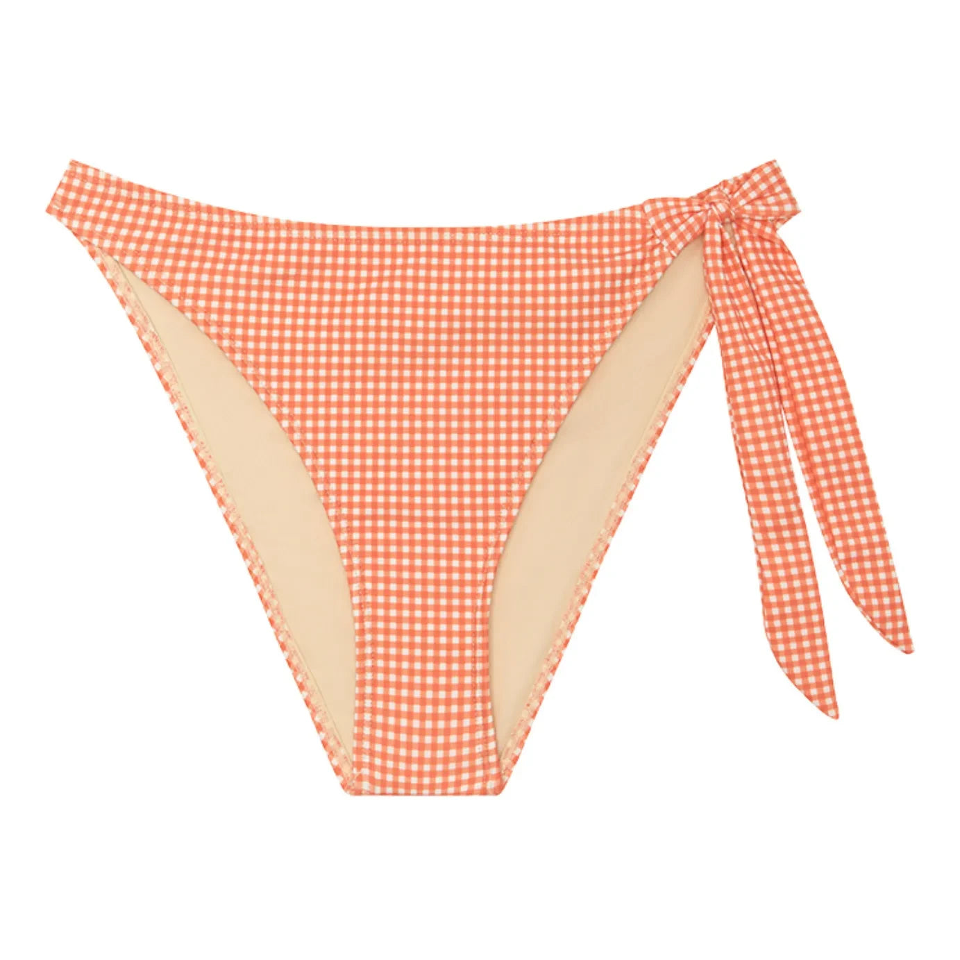 Parte de abajo de bikini Peony Hi Line | Rosa coral