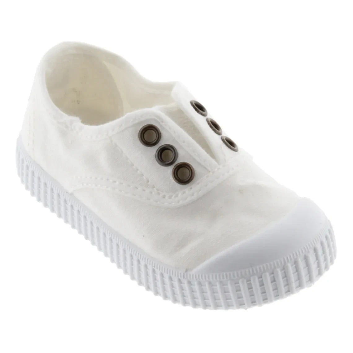 Victoria - Zapatilla deportiva elástica Inglesia | Blanca