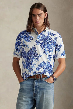 Polo Ralph Lauren Camiseta de Algodón con Cuello