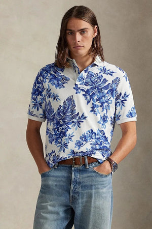 Polo Ralph Lauren Camiseta de Algodón con Cuello