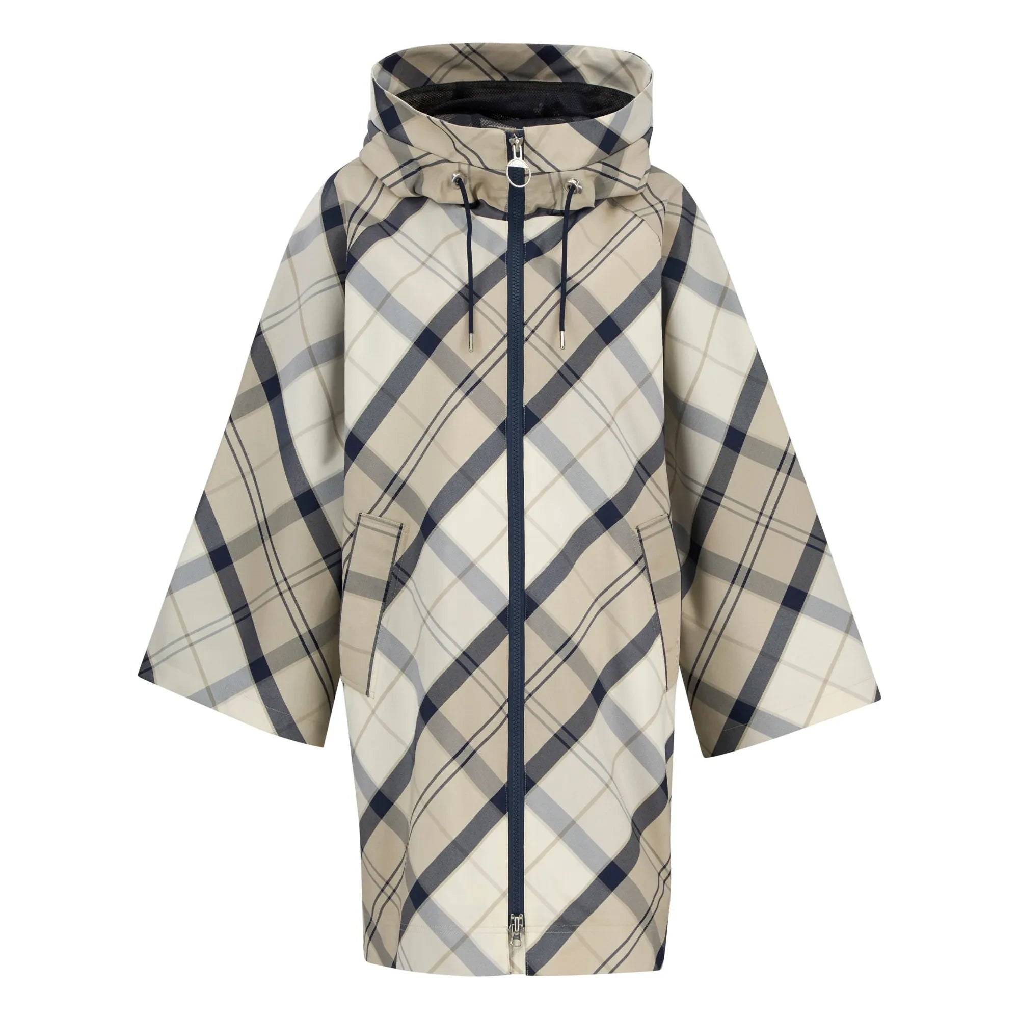 Barbour - Chaqueta impermeable Kinsale Tartan | Gris