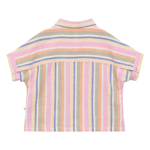 Arsène et Les Pipelettes - Camisa Rayas Rosas | Rosa
