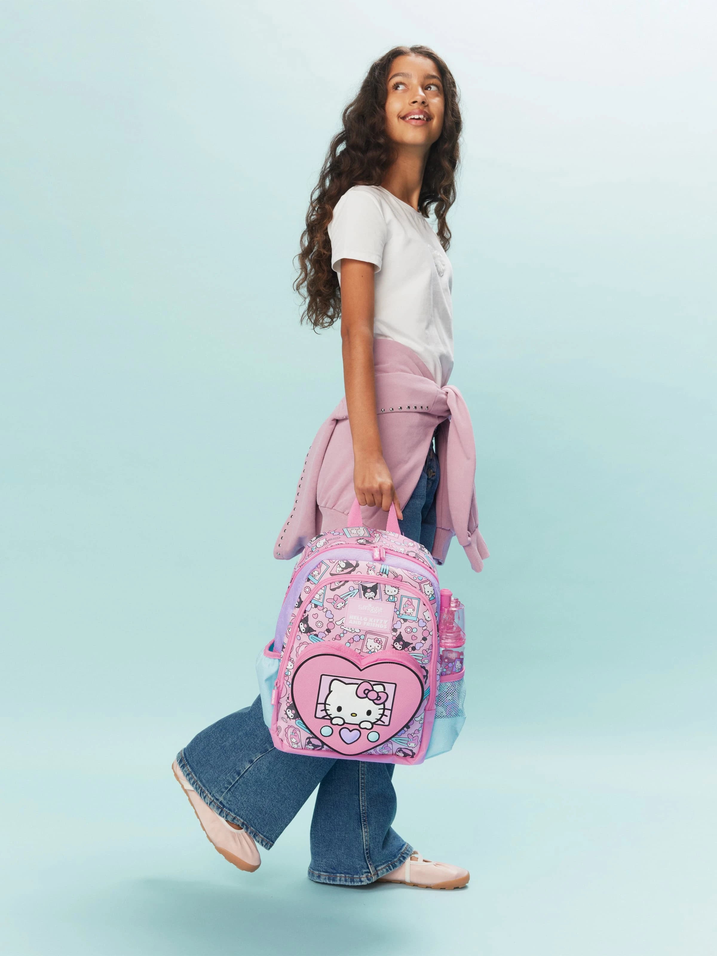 Smiggle - Hello Kitty ve Arkadaşları Anaokulu ve Kreş Sırt Çantası