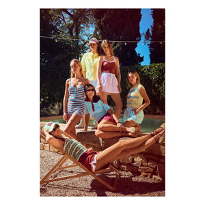 Indee - Camiseta Polo de Pana Vietnam | Azul Claro