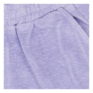 Tumble N'Dry - Camille Two shorts de felpa de algodón orgánico | Lavanda