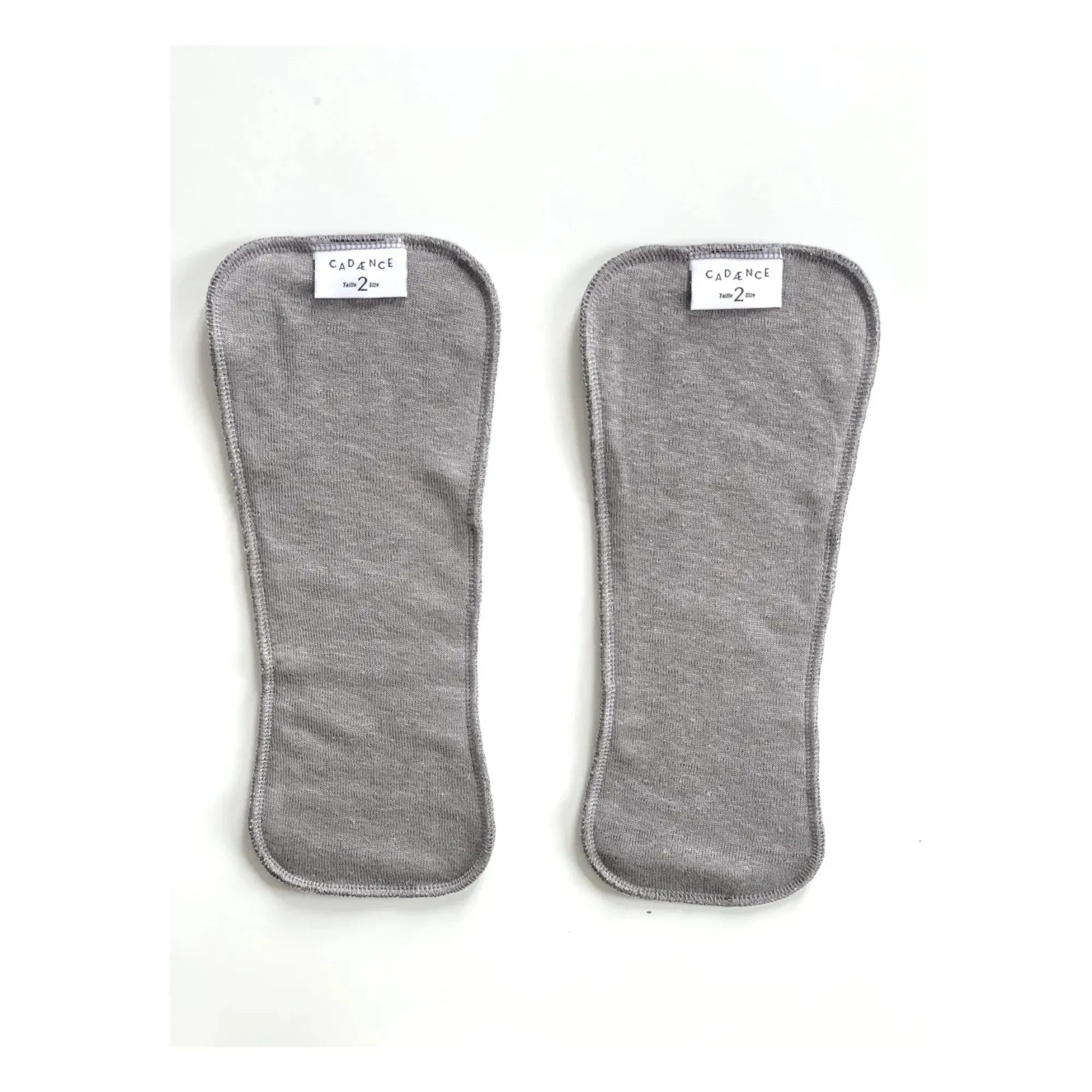 Cadaence - Insertos de Pañal de Natación - Set de 2 | Gris