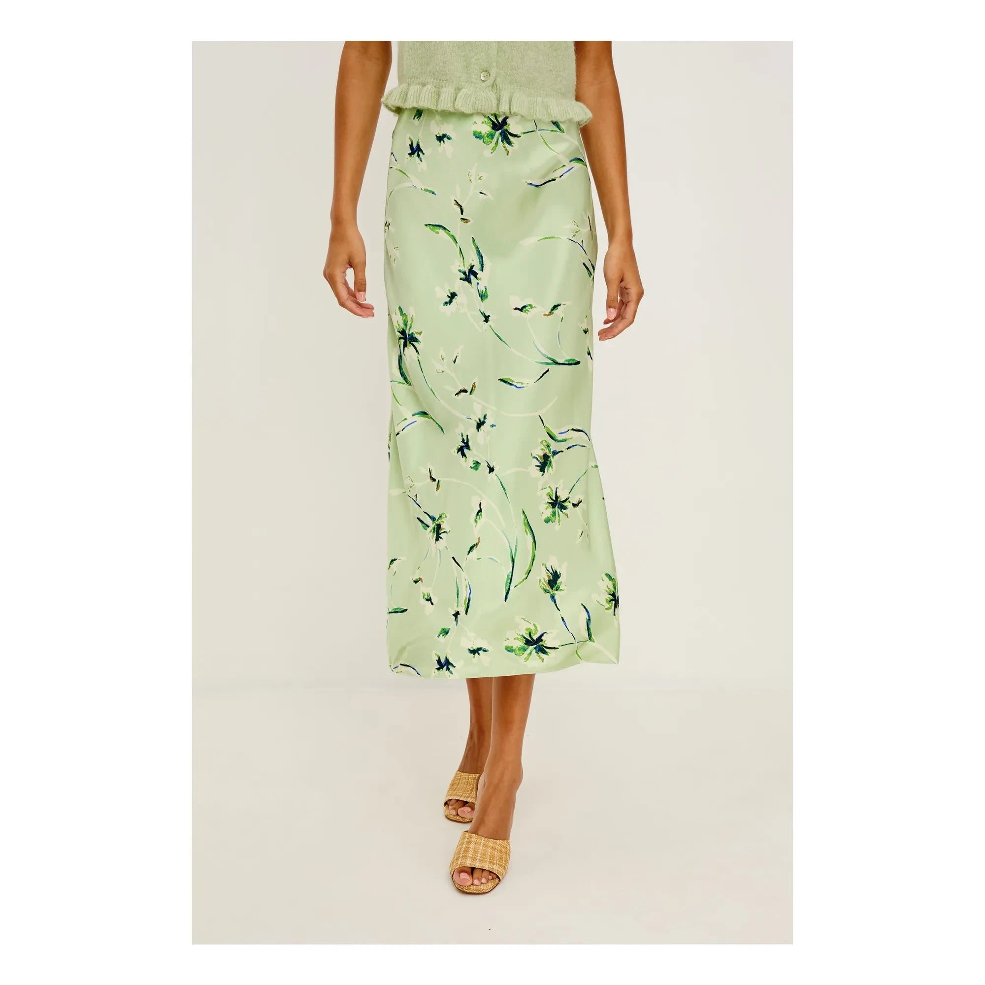 Rails - Falda evasé | Verde menta