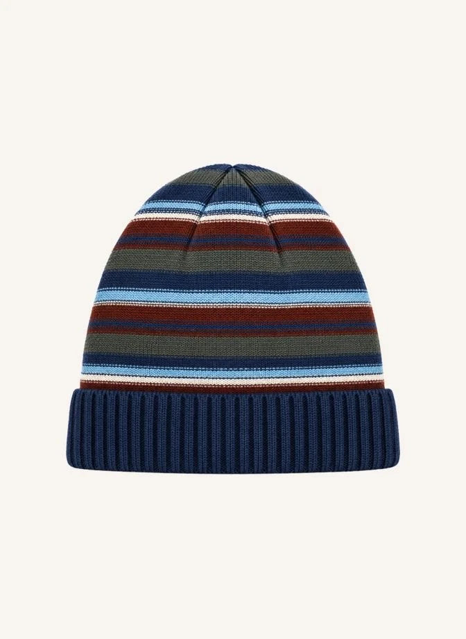 Smallable Kid - Gorra de lana a rayas Miro | Azul
