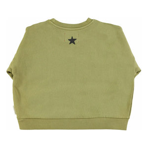 Piupiuchick - Sudadera Tigre Algodón Orgánico | Oliva