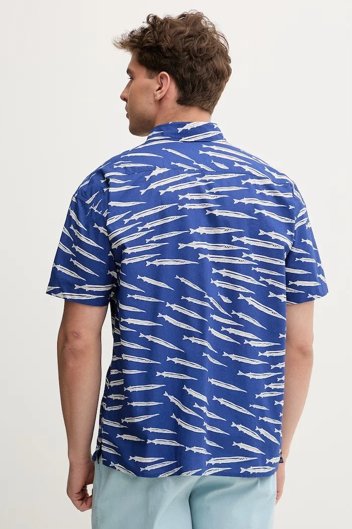 Camisa de algodón para hombre Napapijri G-ELIOR