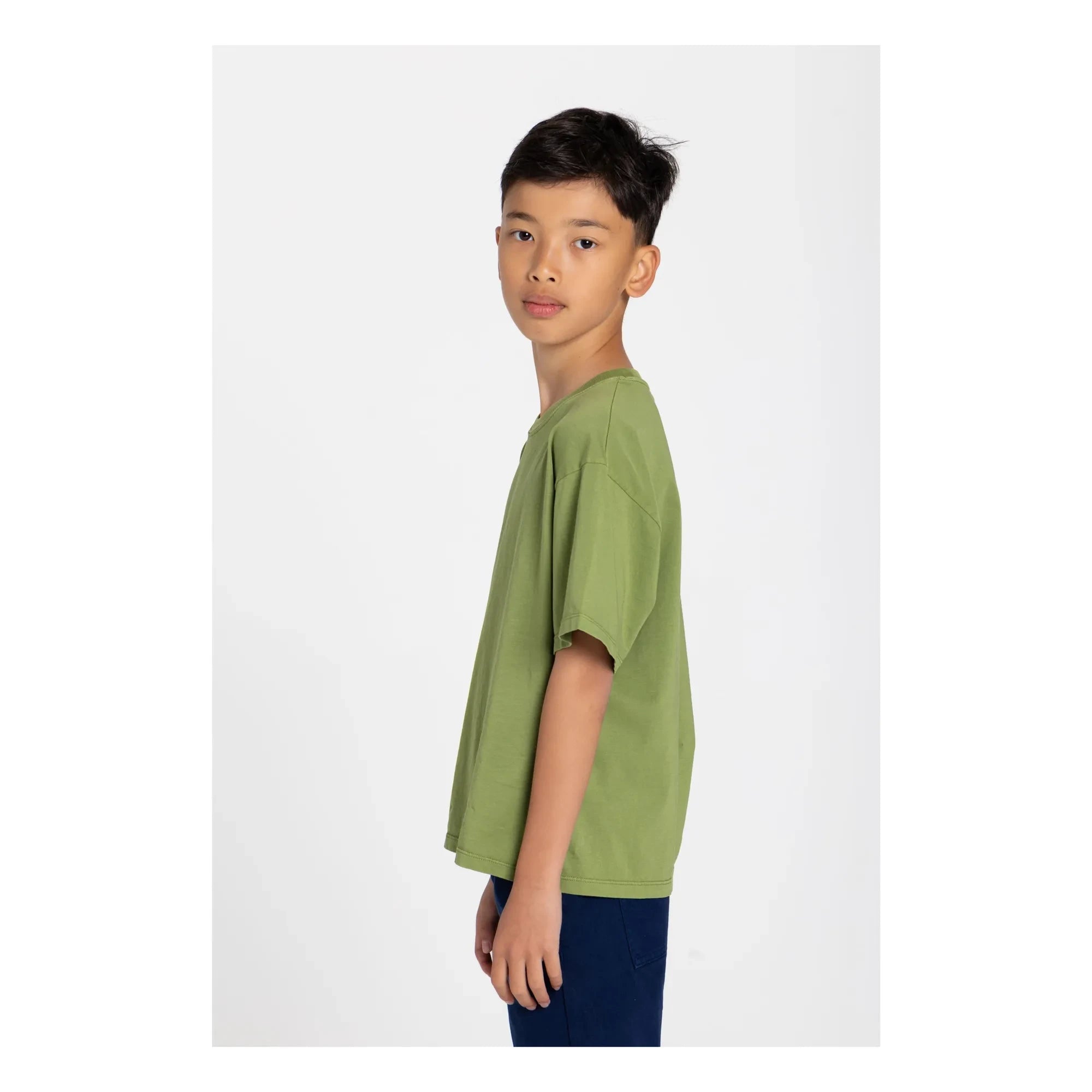 Smallable Kid - Camiseta de algodón orgánico Nils | Verde