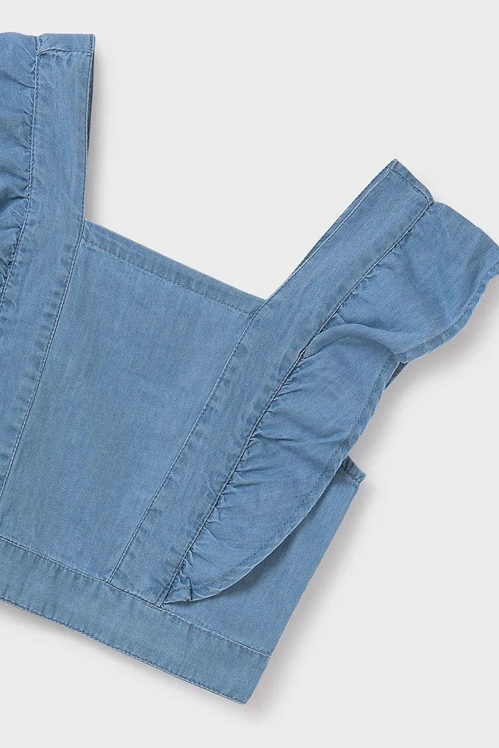 Mayoral Denim Blusa Infantil