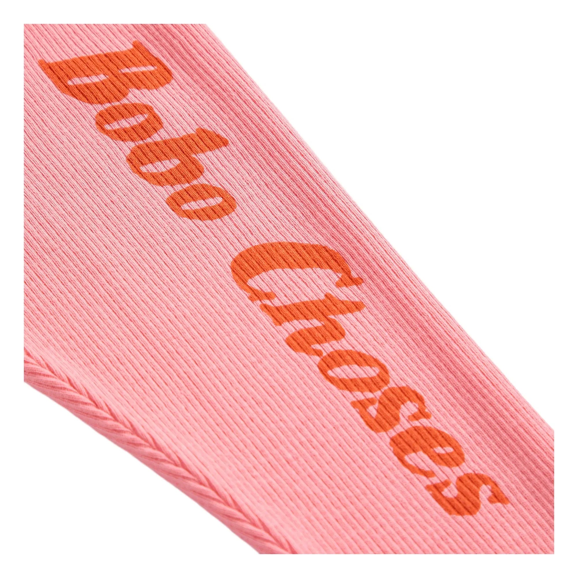 Bobo Choses - Legging Acanalado Bobo Choses Algodón Orgánico | Rosa