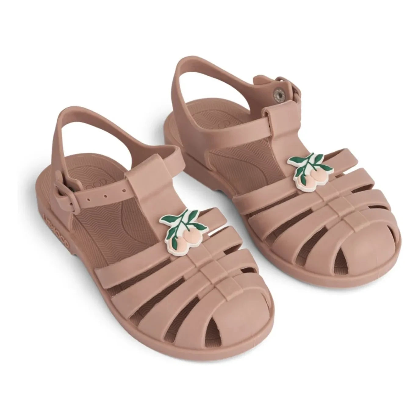 Liewood - Sandalias Bre Charms Pêches | Rosa empolvado