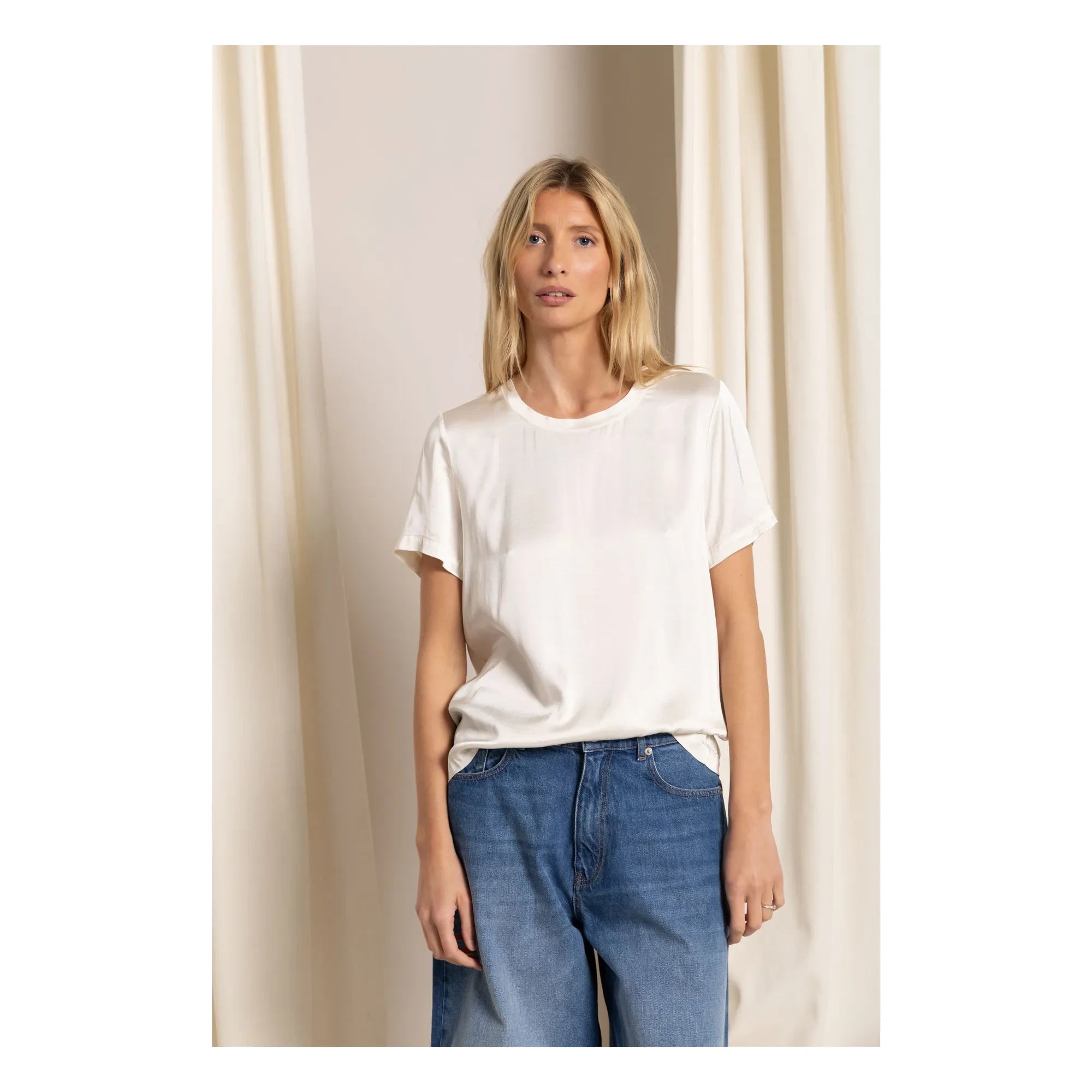 Smallable Mujer - Camiseta Selena | Blanco