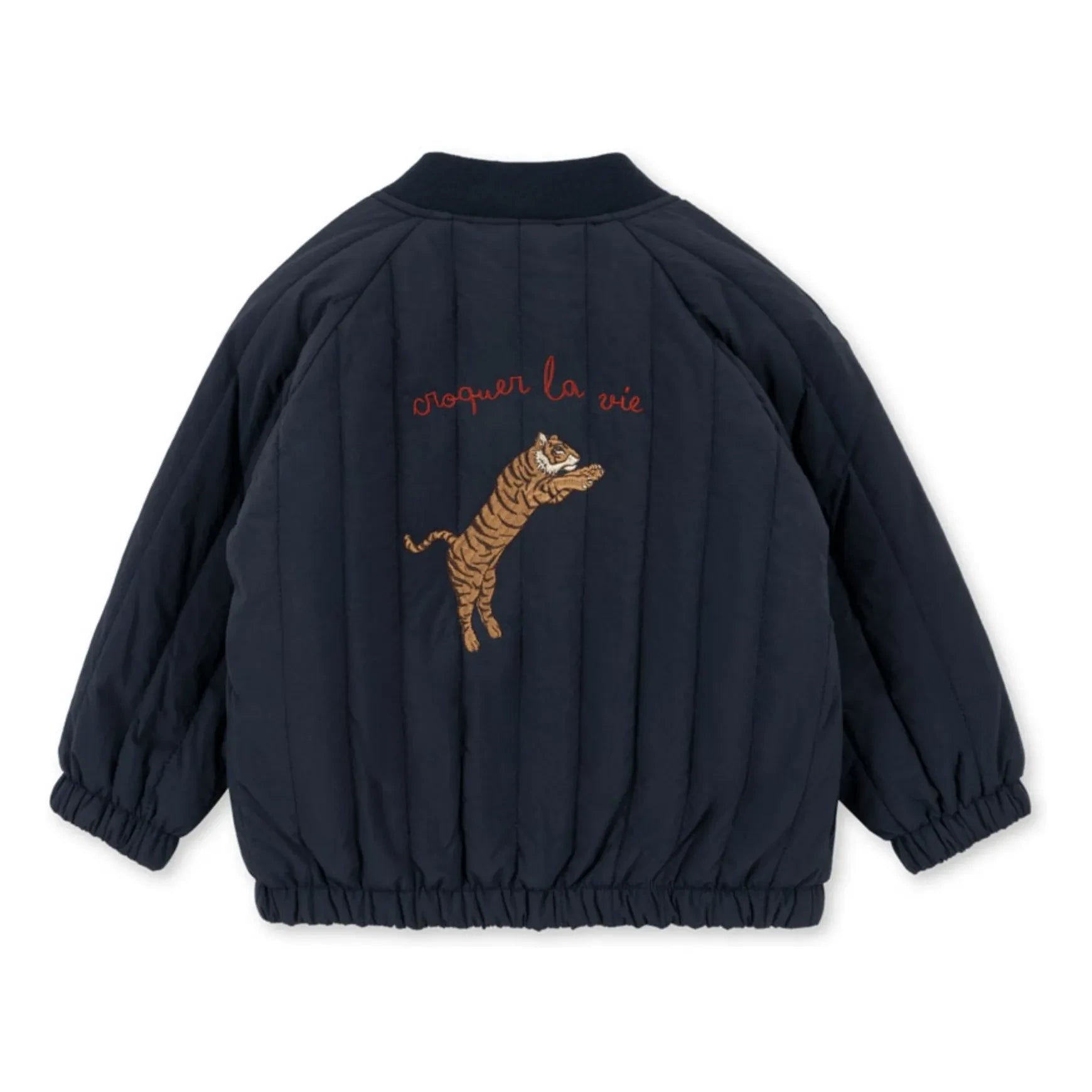 Konges Sløjd - Chaqueta Bomber Juno Tiger | Azul Oscuro