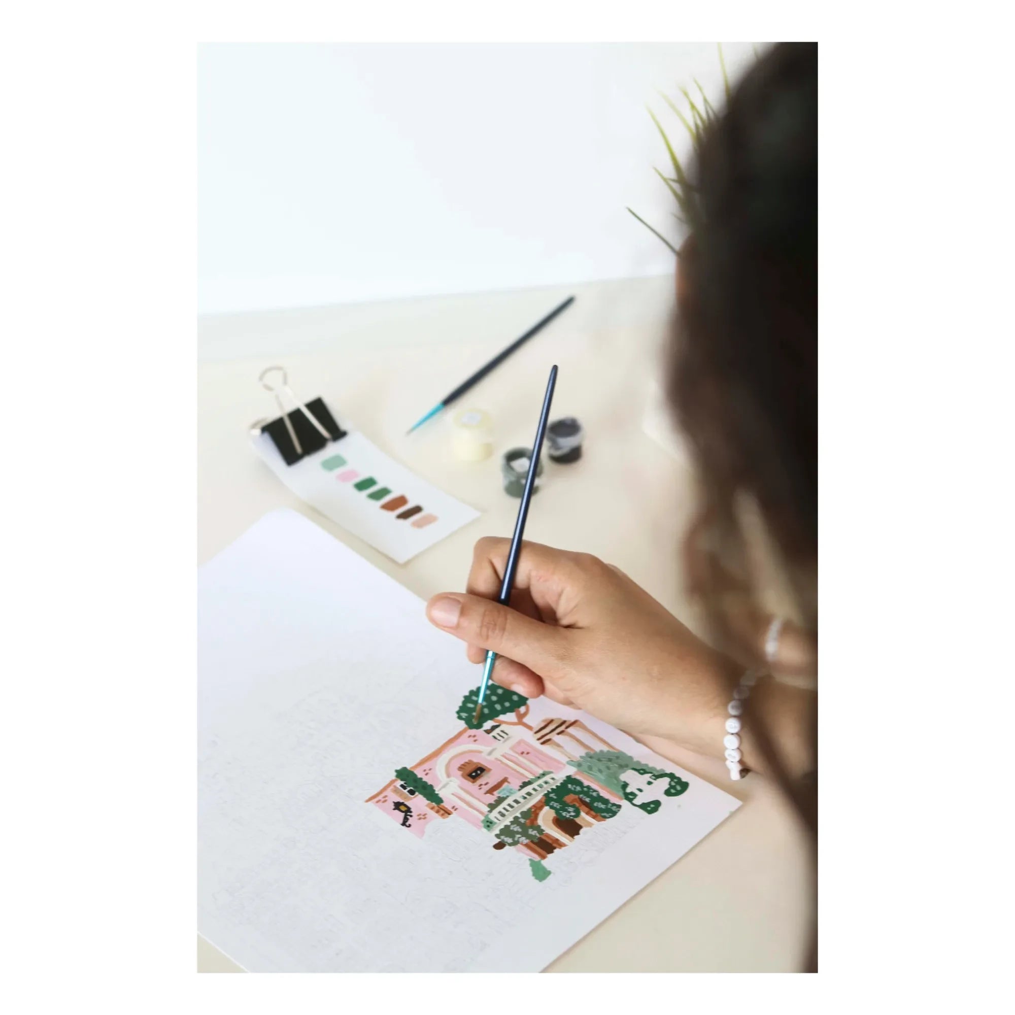 La Petite Épicerie - Kit de pintura por números - Roma de Hoglet and Co