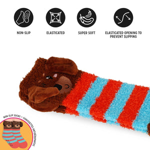 Legami - Calcetines Antideslizantes para Niños Dachshund - ¡Una Combinación Perfecta!