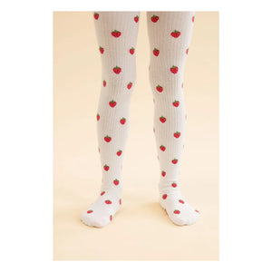 Flöss - Set de 2 leotardos calados Vera Strawberry | Rosa