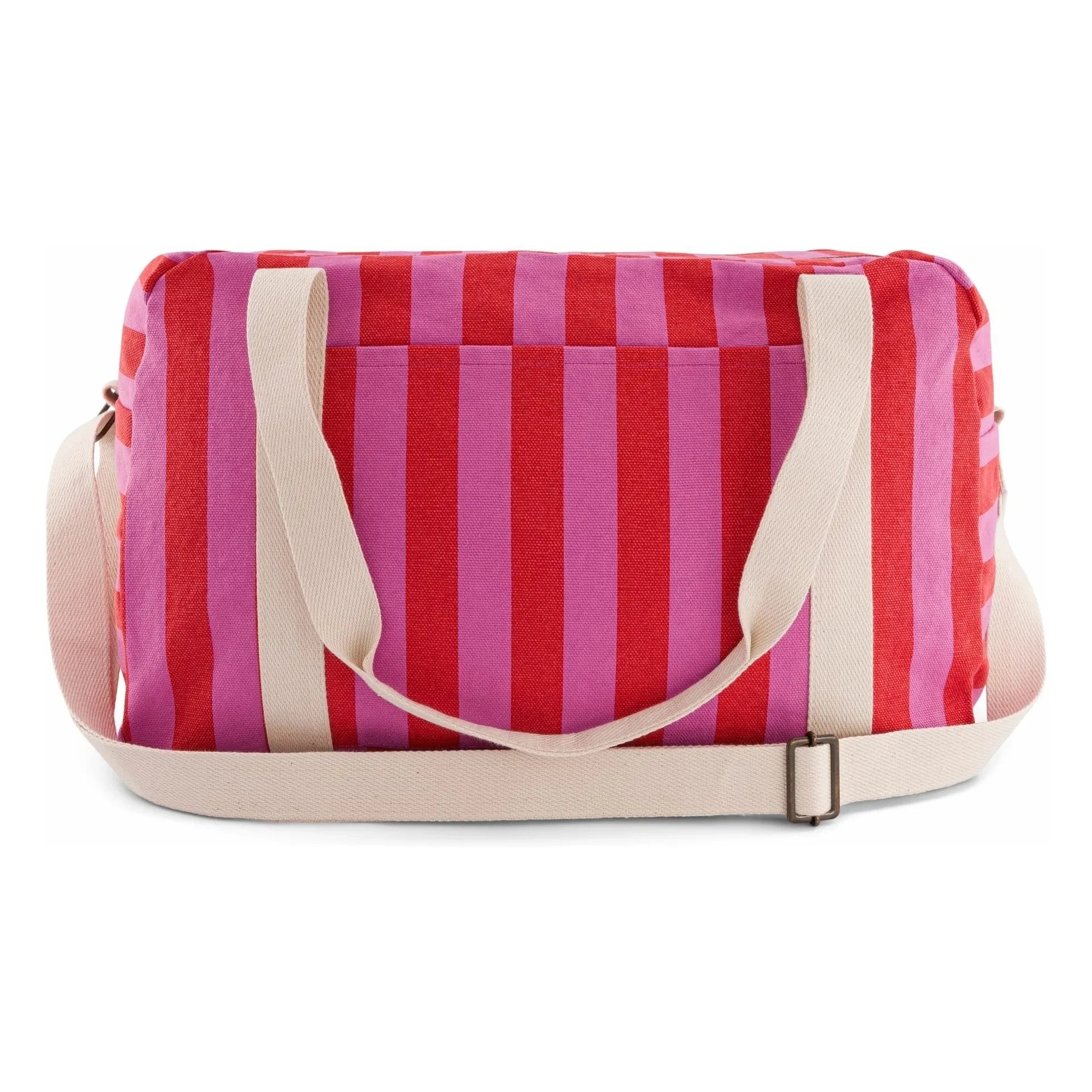 Rose in April - Bolso cambiador a rayas Raphaël | Rosa