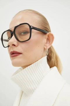 Gafas de sol de aviador Saint Laurent para mujer