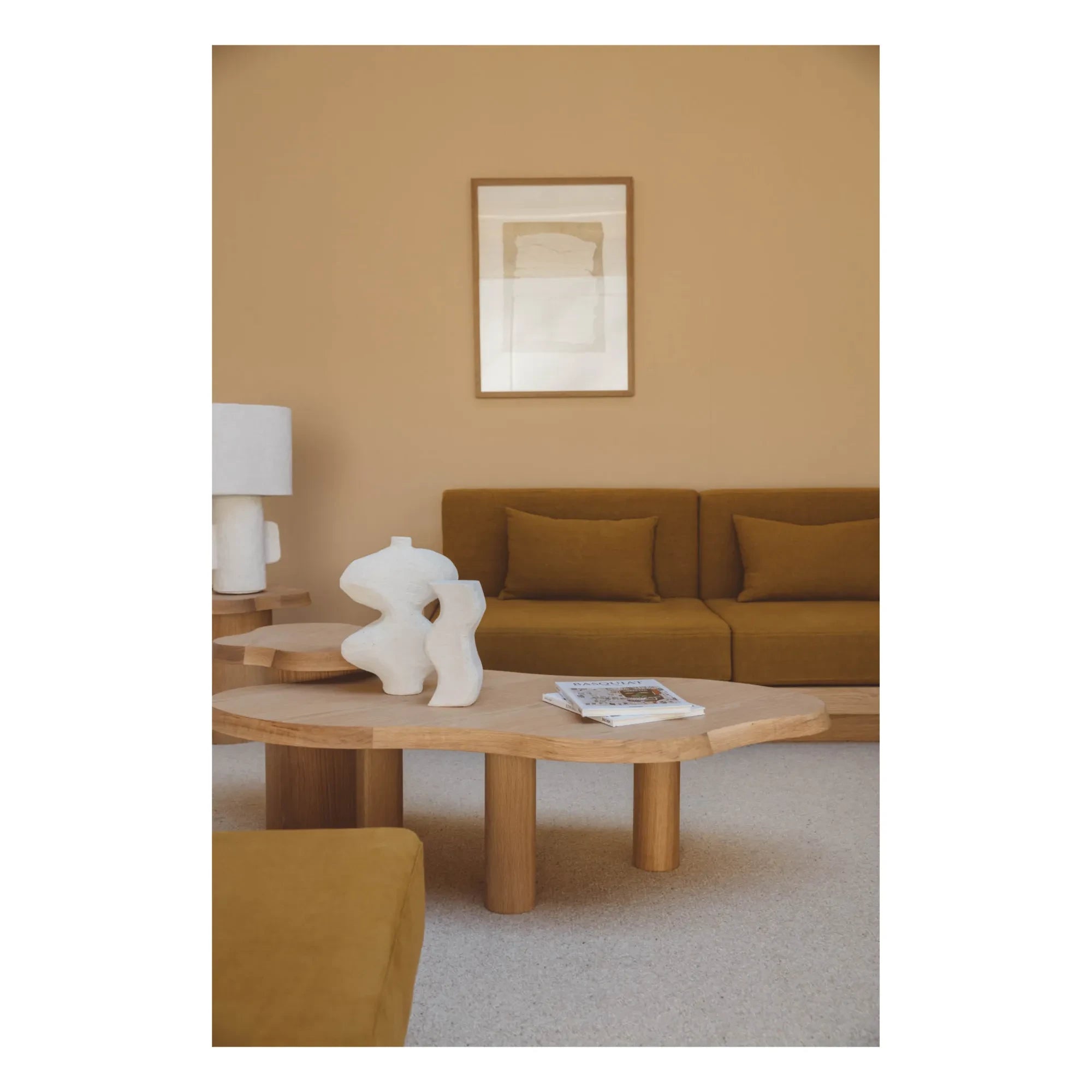 Gabrielle Paris - Mesa Auxiliar Roble Natural | Roble