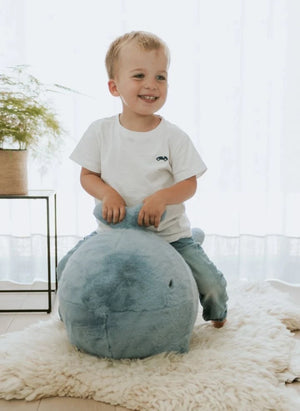 Wild & Soft - Ballena mecedora | Azul