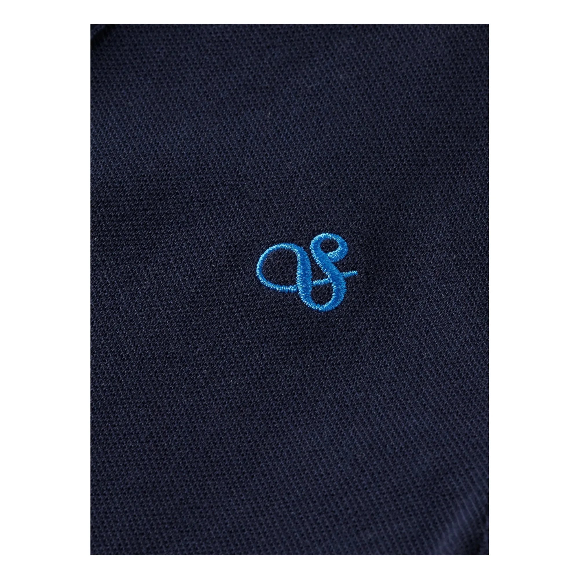 Scotch & Soda - Polo de piqué de manga larga | Azul marino
