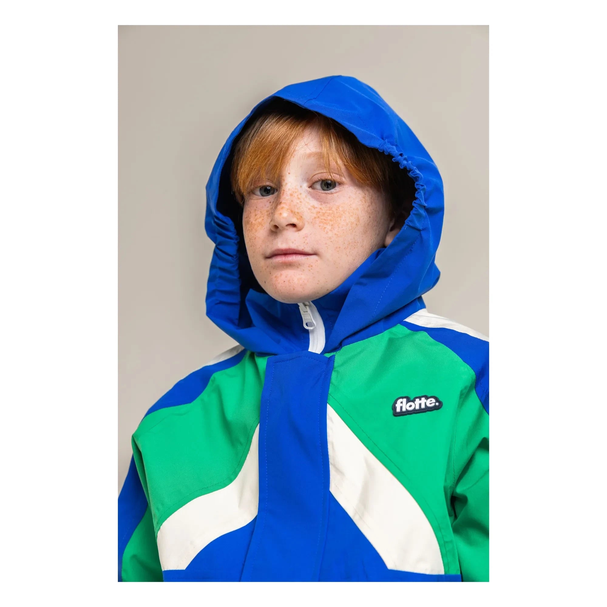Flotte - Chaqueta impermeable Abbessito Fibras recicladas | Azul