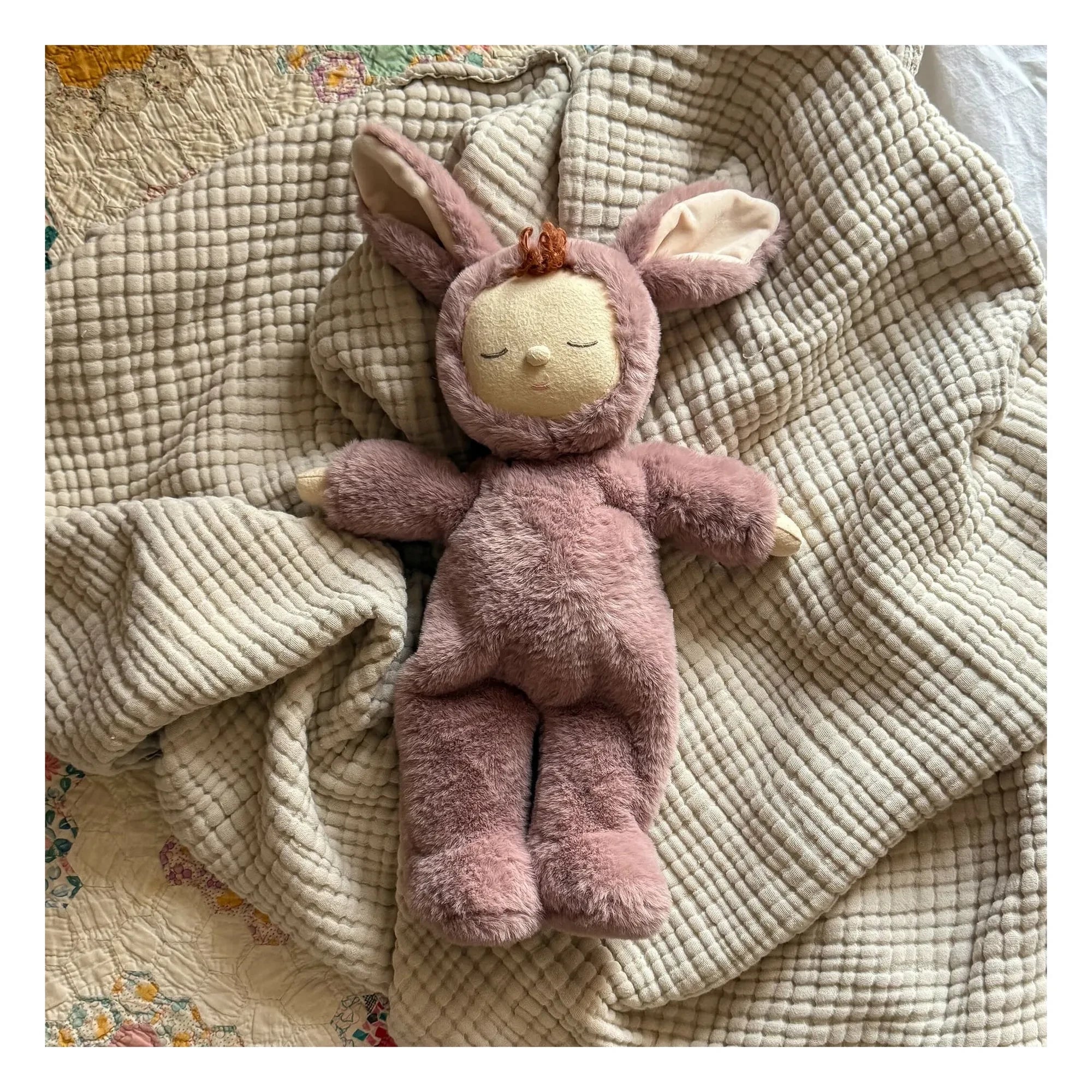 Olli Ella - Peluche Cozy Dinkum Conejo | Malva