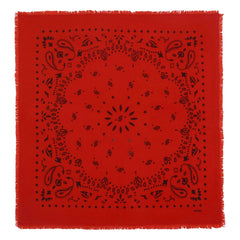 Kujten - Bandana de cachemir Hachiko | Roja