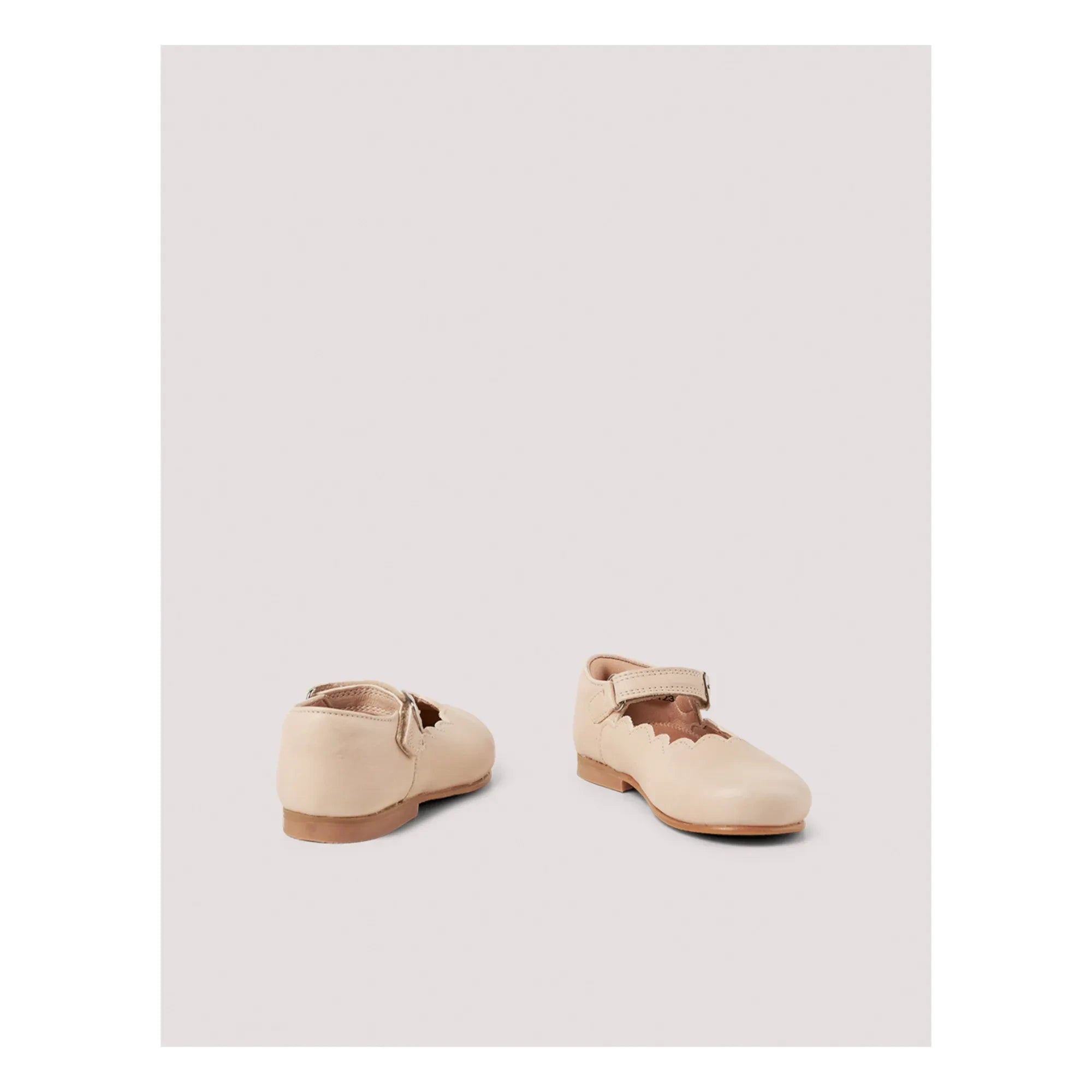 Petit Nord - Zapatos Mary Jane Abullonados | Crema