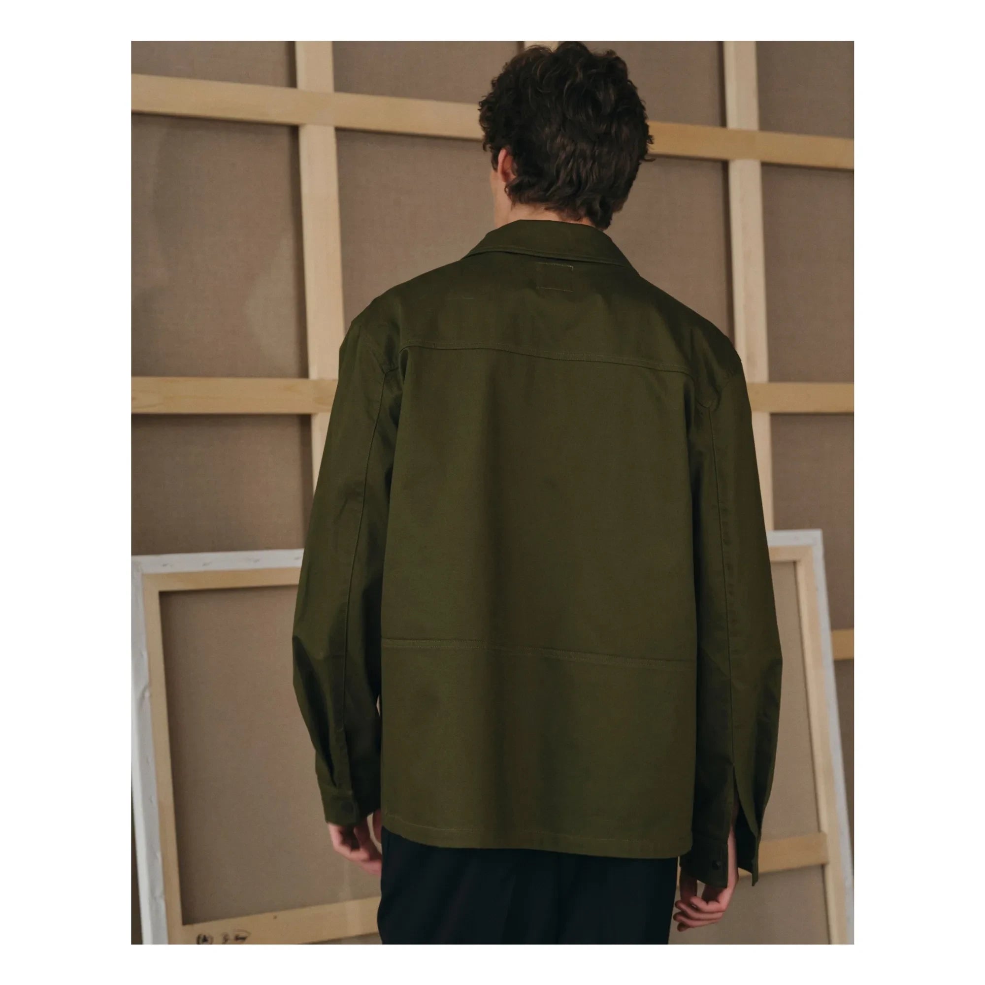 Noyoco - Chaqueta de Algodón Orgánico Vancouver | Verde Bosque