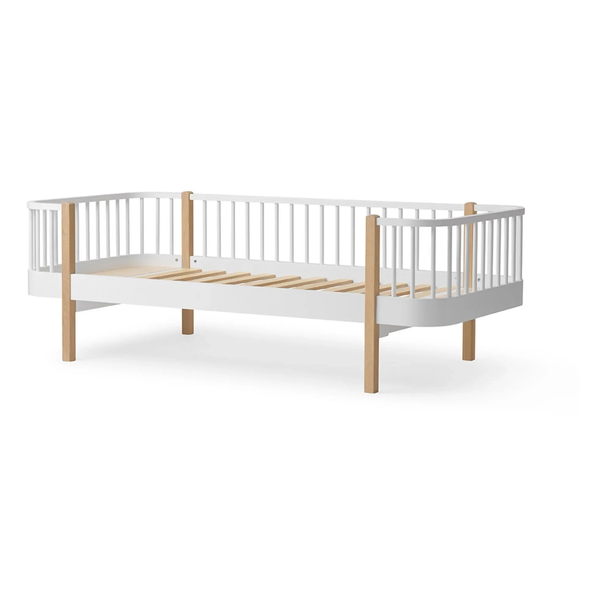 Oliver Furniture - Sofá cama de roble, madera, 90x200cm